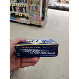 Duke Cannon Busch Beer Bar Soap Men Sandalwood 10oz USA Big Brick Advertising