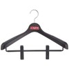 Shinko Hanger Clothes Hanger "S&F Jacket Clip" 40 Black