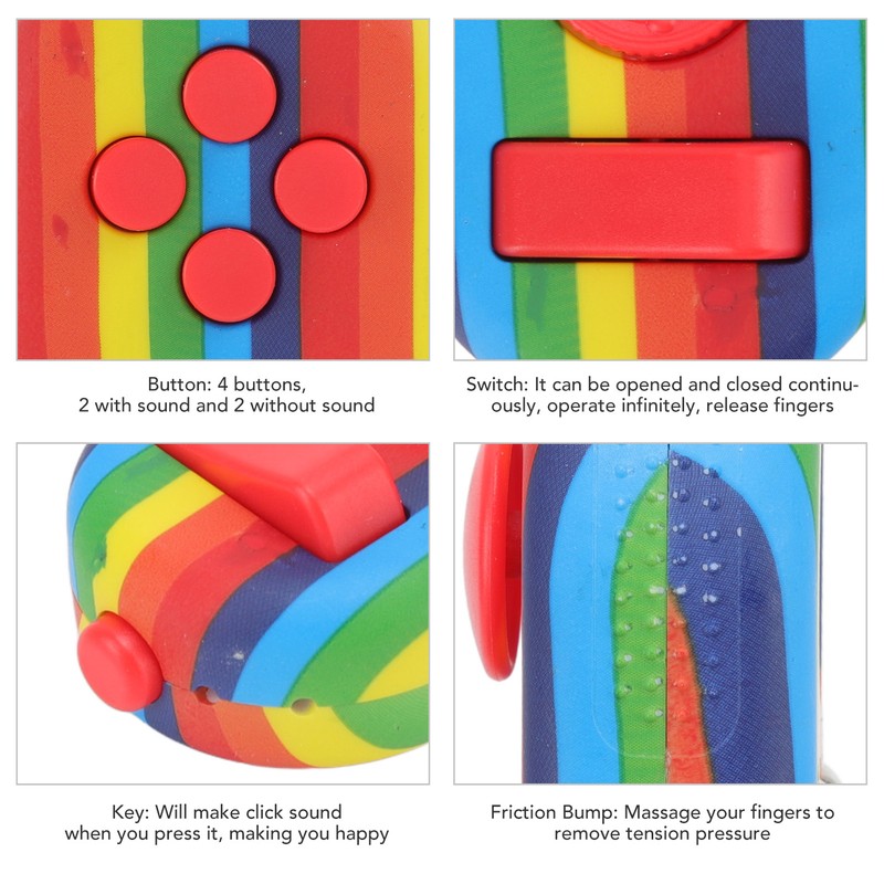 Fidget Toy Reduce Stress Relax Mood Portable Anxiety Sensory EDC
