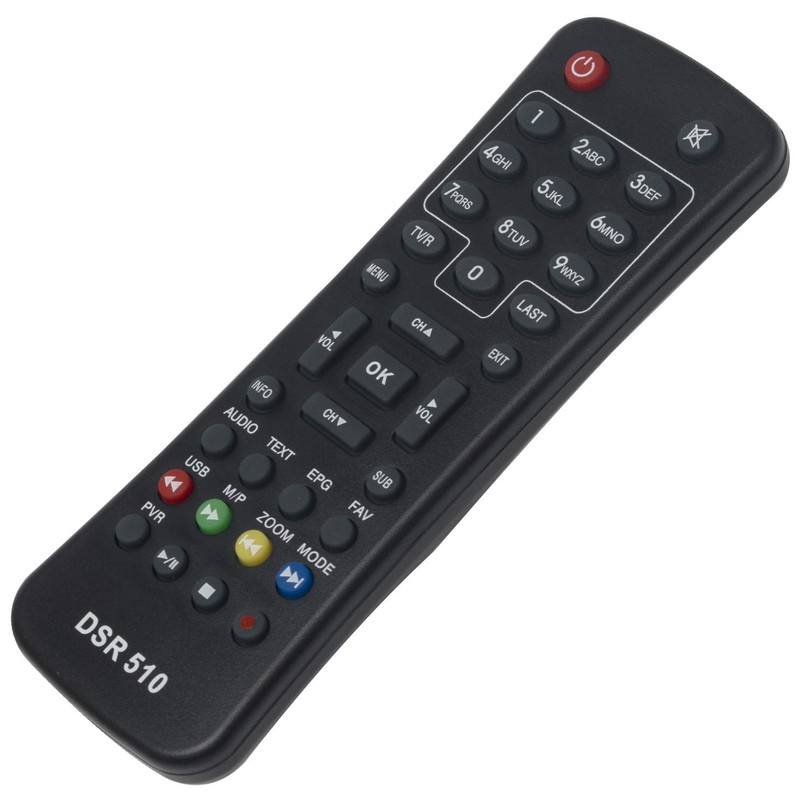 ALLIMITY DSR510 Remote Control Replacement for Schwaiger Satellite Receiver DSR