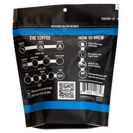 Bizzy Organic Cold Brew Coffee | Dark & Bold Blend | Coarse Ground Coffee | Pitcher Packs | 4 Count | Makes 2 Pitchers