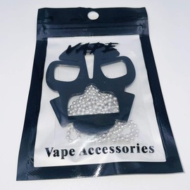 5GVAPE 5 in 1 Short Fill Cap Opener Stainless Steel Metal Bottle Opener Compatible with 10ml/30ml/50ml/60ml/120ml Bottle (Monkey)