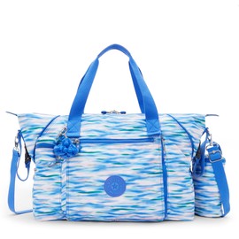 Kipling Art Medium Baby Printed Diaper Bag Diluted Blue