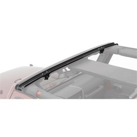 Bestop 5124301 No-Drill Header Windshield Channel for 2007-2018 Wrangler JK 2-Door & 4-Door