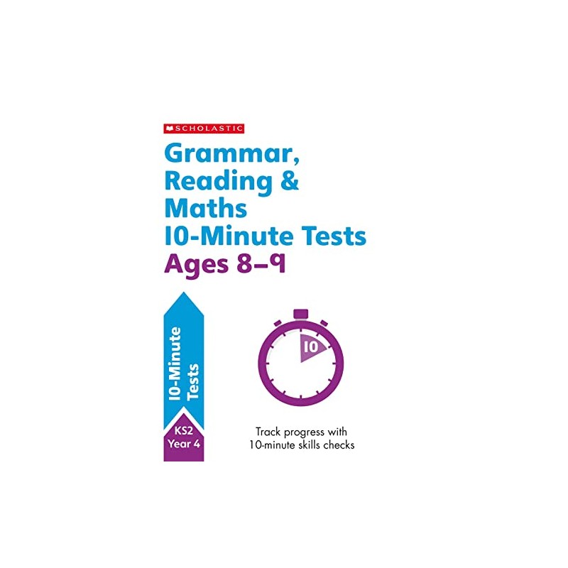 Quick test grammar, reading and maths activities for children ages