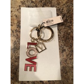 Victoria's Secret VS LOVE Keychain Pink & Red CHARM Limited Edition -NEW