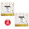 Beistle 32 Piece Colorful 2-Ply Fringed Paper Happy Birthday Lunch