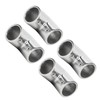 4PCS 2 Way 90 Degree Boat Hand Rail Fitting 25mm