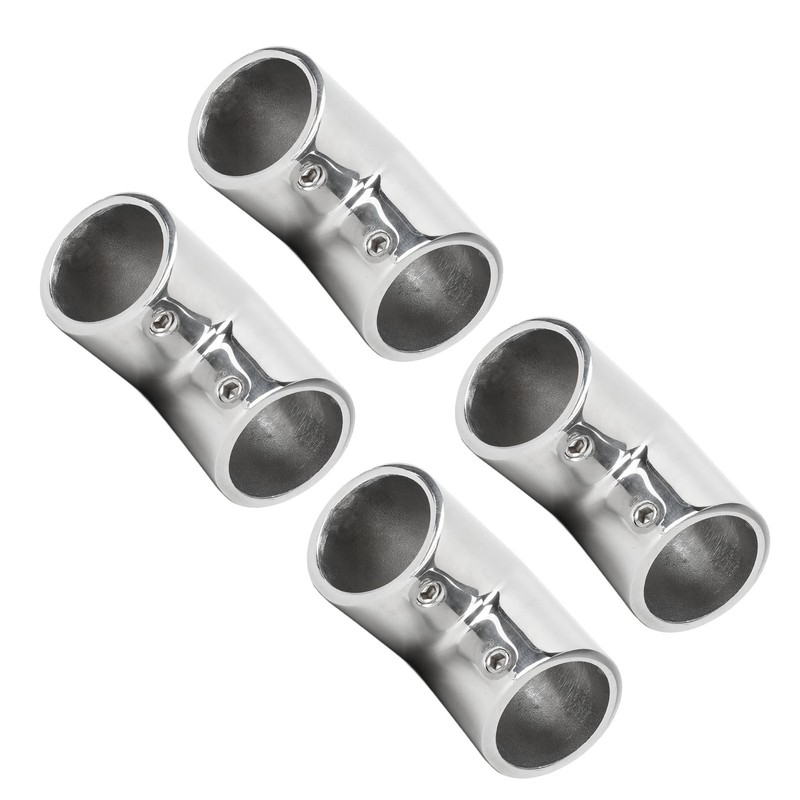 4PCS 2 Way 90 Degree Boat Hand Rail Fitting 25mm