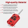 USSKYBOY Injection Molded Key Fob Cover Accessories for Jeep Wrangler