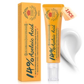 14% Azelaic Acid Acne Cream - Dark Spot Remover for Face, Acne Treatment & Acne Spot Treatment Salicylic Acid & Niacinamide – Redness Reducing Skin Care,Evens Tone & Soothe Irritation & Rosacea，1oz