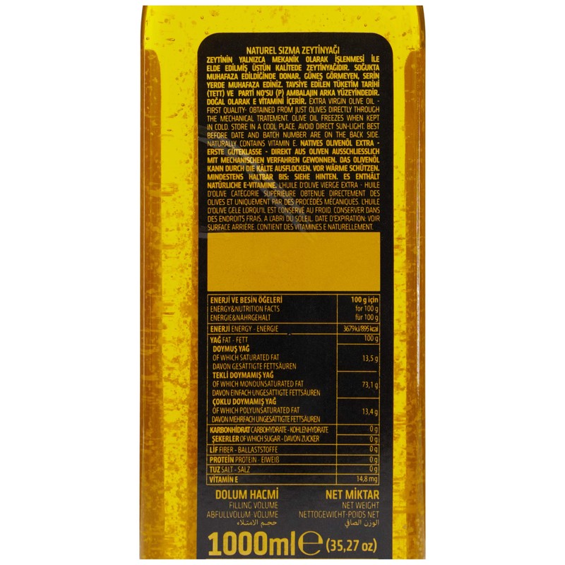Marmarabirlik Naturel Sizma, Extra Virgin Olive Oil (1 L -