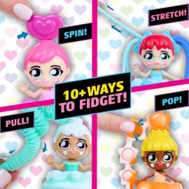 Fashion Fidgets Dolls – Sensory Toy Doll for Kids Anxiety and Stress Relief – Fidget Toy (2023 Edition)