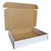 CH-BOX 50 Pack Corrugated Mailers, 11 1/8" x 8 5/8" x 2" (Inner Size), Cardboard Shipping Boxes, Oyster White (CM1182)