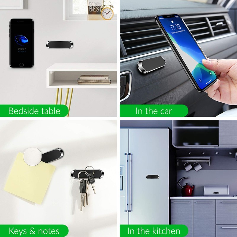 Kronya - Magnetische Smartphone Halterung - Armaturenbrett Auto Drehbar Halter