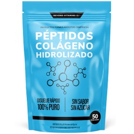 Péptidos de Colágeno Hidrolizado 100 Cápsulas | Potenciado con Biotina y Vitamina C para Piel, Cabello y Uñas | Collagen Blend B Life.