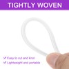 DMiotech 1/4 Inch Shock Cord, 50 Feet White Bungee Cord