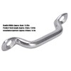 Ausla Stainless Steel Eyelet Bracket, Pack of 10 Eyelets, Deck