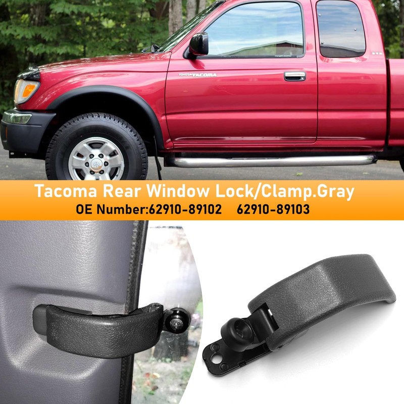 Rear Quarter Window Latch Compatible with Toyota Pickup Hilux 1989-1997