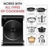 CUSIMAX Electric Burner Hot Plate for Cooking Cast Iron hot