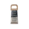Creative Co-Op Steel Grater with Mango Wood Cheese Board