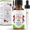 Organic Castor Oil Cold Pressed Pure and Natural Care for