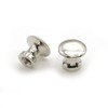 Asamuyu 50 Pieces Head Knobs with Screws,Vintage Cabinet Drawer Mini