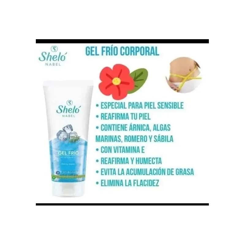 Gel Reductivo Algas Marinas + Gel Frio Reafirmante Shelo Nab