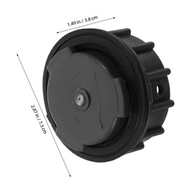 ULTECHNOVO Heavy-Duty Garbage Bin Stopper Plug 660L Leakproof Drain Plug for Outdoor Trash Cans Sturdy Plastic Waste Bin Accessory for Commercial Rubbish Containers