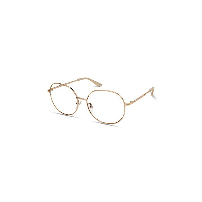 Kenneth Cole REACTION Ladies Round Blue Light Glasses Frame Kc1512-b,