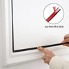 Matte Black Molding Trim, Peel and Stick Mirror Border Design,