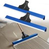 2 Pack 16 Inch Epoxy Floor Squeegee, Notched Squeegee for