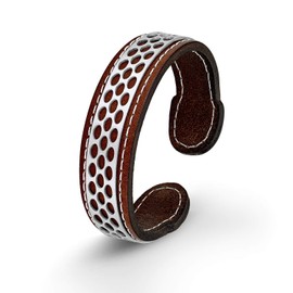 s.Oliver Men's Bracelet Leather / Stainless Steel 7.6 CM - 523806