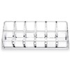 MOSIKER Lipstick Case, Acrylic Lip Stand, 12 Pieces, Clear, Cosmetics