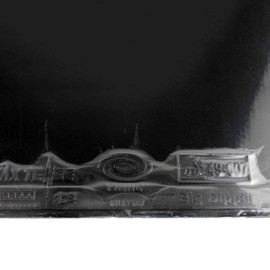 YINHE Big Dipper Factory Tuned Max Tense Tacky Pips in Table Tennis Rubber Sheet (Black 39°)