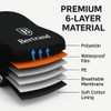BERTRAND Extra-Large SUV Cover – Waterproof 6-Layer Outdoor Shield –
