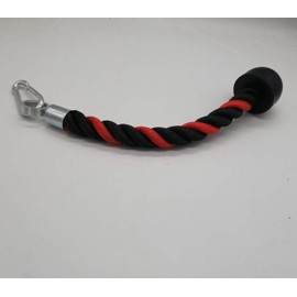 Overlord Fitness Colorful Single Grip Tricep Rope Gym Accessories Cable Attachments Red