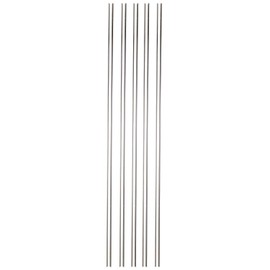 Sammons Preston Reusable 18" Drinking Straws, Pack of 10 Flexible Long Straws with 3/16" Diameter Ideal for Drinking from Tall Bottles and Cups, Dishwasher Safe Straws for Smoothies and Thick Liquids