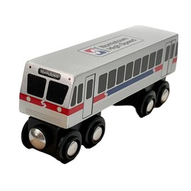 MUNI PALS Munipals MP05-1105 Wooden Subway Train Car Septa N5 Norristown HIgh Speed Line