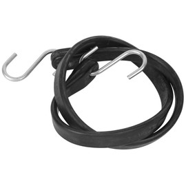 31 Rubber Bungee Cords with Hooks Heavy Duty Bungee Straps for Cargo, Trucks & Outdoor EPDM Tie Down Cords Extreme Weather Use
