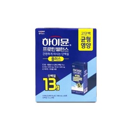 Ildong Foodis Hymune Protein Balance Plus 190ml x 16 packs x 1 box I / 일동후디스 하이뮨 프로틴 밸런스 플러스 190ml x 16팩 X 1박스 I