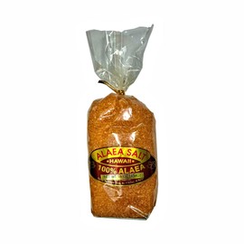 Alaea Red Volcanic Hawaiian Artisan Gourmet Sea Salt Kosher 1 lb from Maui, Hawaii