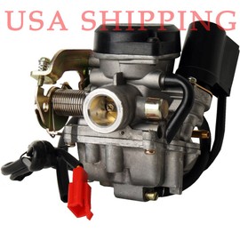 TCMT GY6 50CC CARBURETOR CARB Fits For Gator 50 Roketa SUNL JCL Qingqi QM50QT-6V Vento Schwinn Hope 50 Kymco Baotian BT50QT-11 Panterra Fusion 50cc X-Treme Lifan Verucci Qingqi