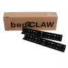 bedCLAW 13" Steel Bed Frame Extension Rails, 1.5"x1.5", Set of