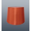 8" Faux Silk Orange Lampshades