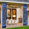 Premium Graduation Banner Class of 2025, Large 71x12in, Congrats Grad