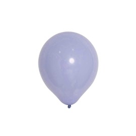 Tableclothsfactory 25PCS 10" Pastel Periwinkle Round Latex Helium Balloons Matte Color Balloons for Wedding Birthday Parties Events