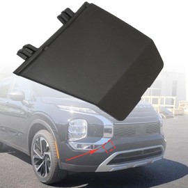 FZJDSD 1PC Front Bumper Tow Hook Eye Cover Cap Compatible with Mitsubishi outlander 2022 2023 2024 Replace 6400L364