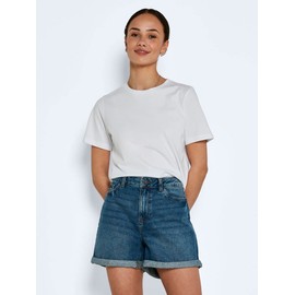 Noisy may Women's Shorts, Medium blue (medium blue denim)
