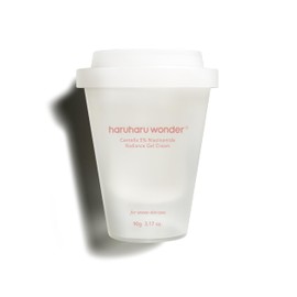 HARUHARU wonder Centella 5% Niacinamide Radiance Gel Cream, Hydrating & Soothing, Ultra-Lightweight, Improves Skin Tone, Pore Minimizer, Oil Control, For All Skin Types, 3.17 fl. Oz
